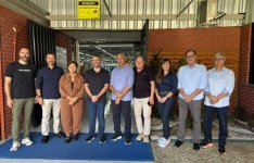 Adece, SDE e Ipece realizam visita institucional à Vulcabras, maior indústria calçadista do Ceará