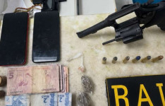 Polícia Militar prende casal com drogas e arma de fogo em Boa Viagem