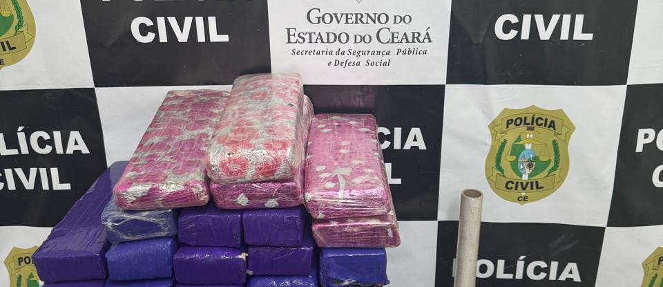 Polícia Civil captura cinco suspeitos e apreende mais de 40 kg de maconha durante ação em Juazeiro do Norte