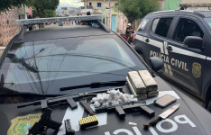 Operação da Polícia Civil resulta em 28 prisões contra integrantes de grupos criminosos na região Sul