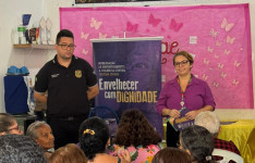 Junho Violeta: Sedih promove evento de orientação para pessoas idosas em Fortaleza
