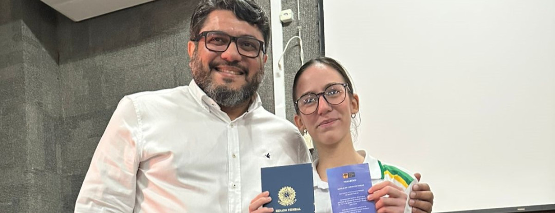 Estudante de Sobral irá representar o Ceará no Programa Jovem Senador em Brasília