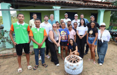 Fecop: Seplag visita atividades do programa Agente Jovem Ambiental em Caridade e Canindé
