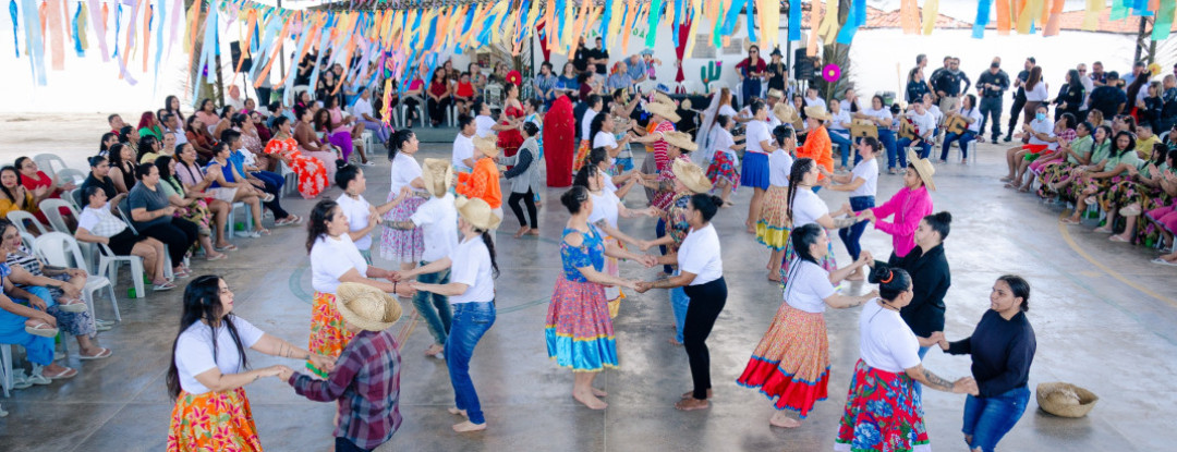 SAP e Seduc realizam festejo junino com participação de internas e familiares