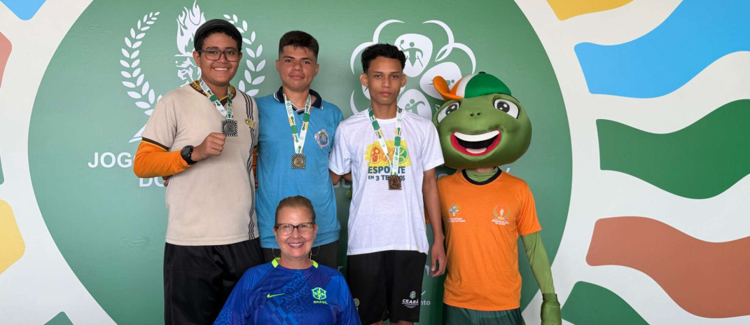 481 alunos-atletas participam da segunda rodada da etapa estadual dos Jogos Escolares do Ceará