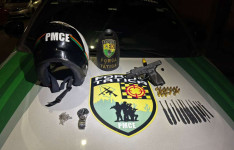 Polícia Militar prende suspeito e apreende arma de fogo em Caucaia 
