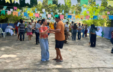 Arraiá leva alegria, integração e tradição junina aos pacientes do Hospital de Saúde Mental