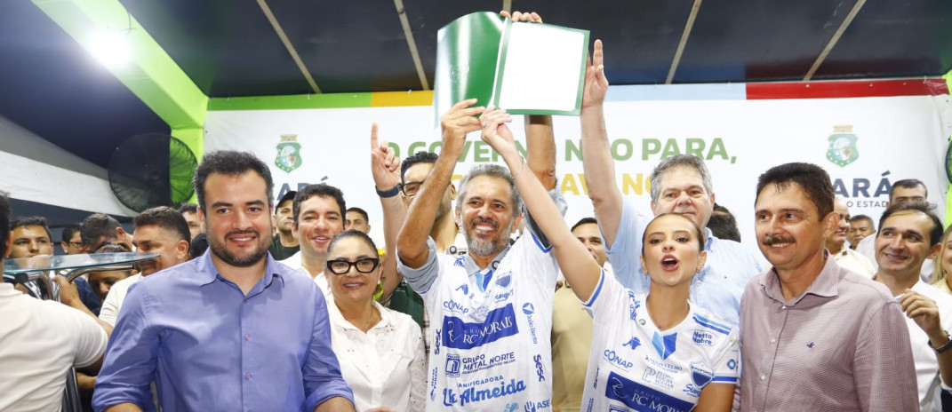 Com investimento de R$ 19,6 milhões, trecho que liga distrito de Uiraponga a Morada Nova tem pavimentação iniciada