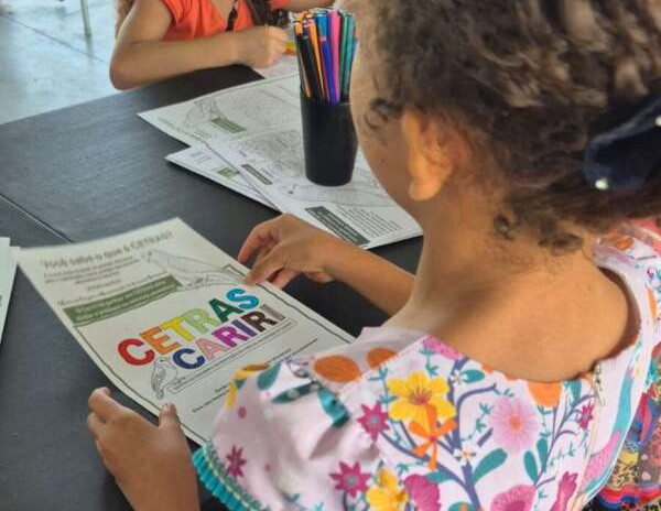 Semace aproxima crianças da proteção da fauna e apresenta projeto do Cetras Cariri