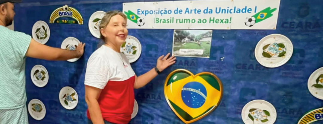 Com inspiração na Copa do Mundo, HSM realiza atividade de arteterapia temática com pacientes internados
