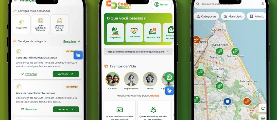 Ceará Digital: ÍRIS reformula aplicativo oficial do Governo do Ceará