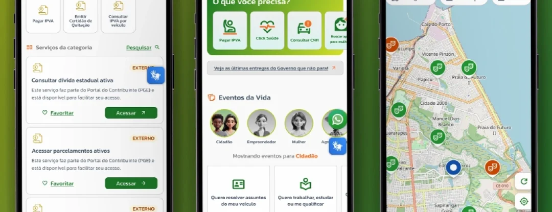 Ceará Digital: ÍRIS reformula aplicativo oficial do Governo do Ceará