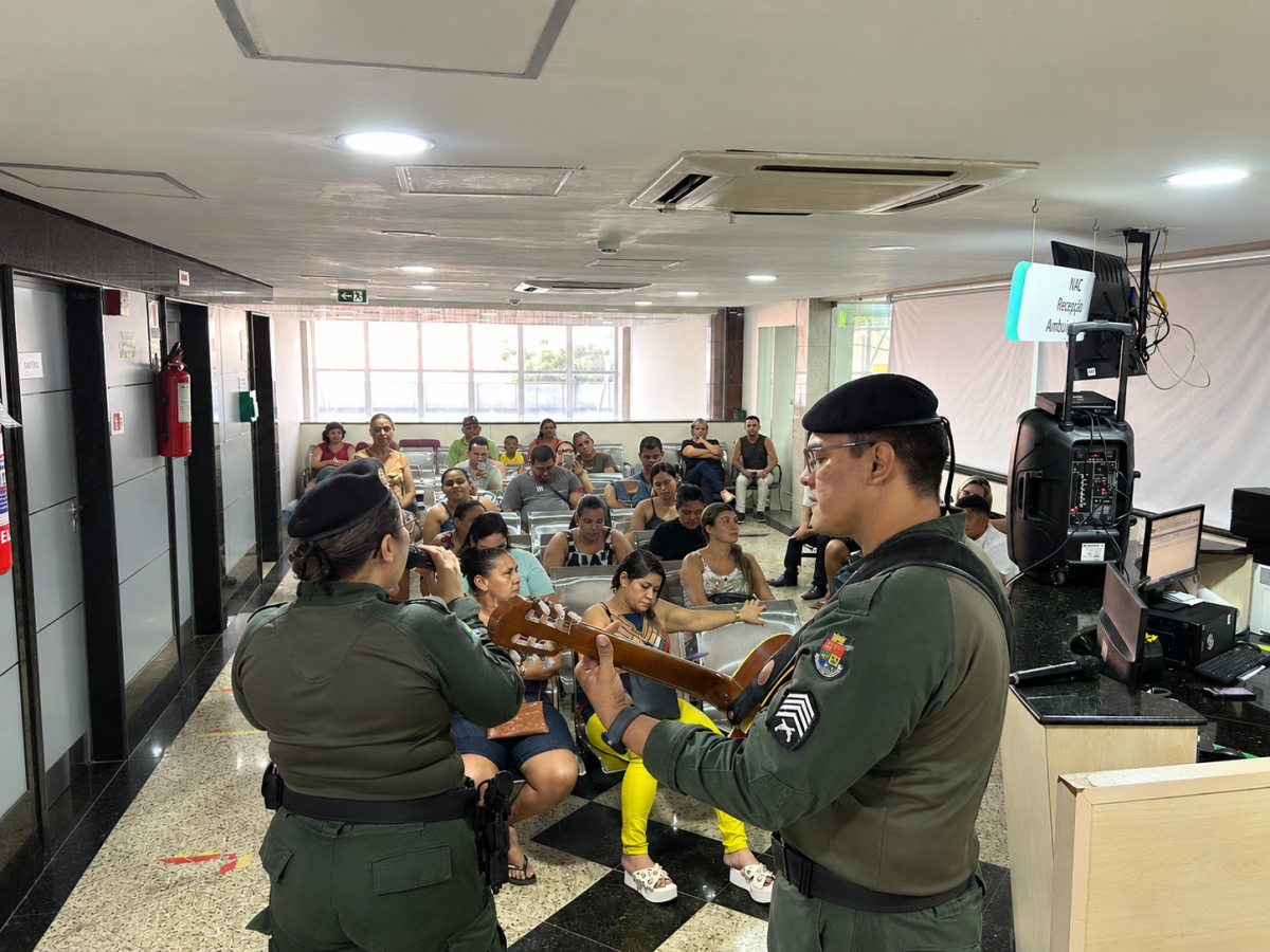 Hospital Estadual Leonardo Da Vinci promove momento de música e acolhimento a pacientes