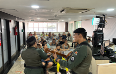 Hospital Estadual Leonardo Da Vinci promove momento de música e acolhimento a pacientes