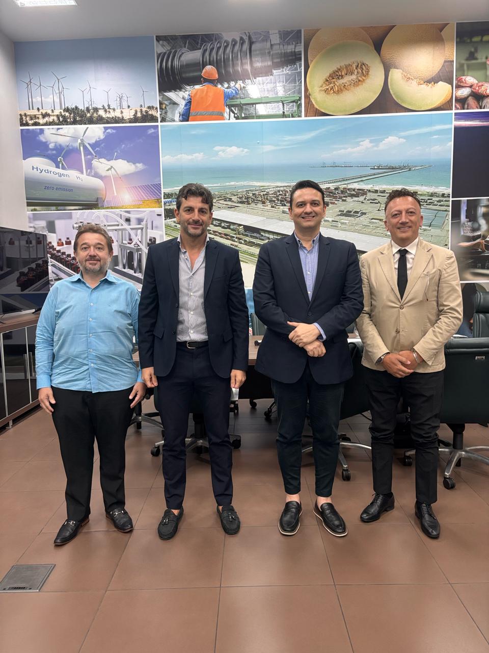 Ceará mira consolidação como hub europeu com polo multimodal e missão italiana