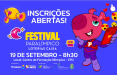 Sesporte abre as inscrições para o Festival Paralímpico e voluntários