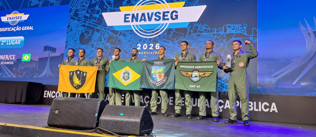 Ciopaer/SSPDS conquista o 2° lugar geral em Competição Nacional de Aviação de Segurança Pública