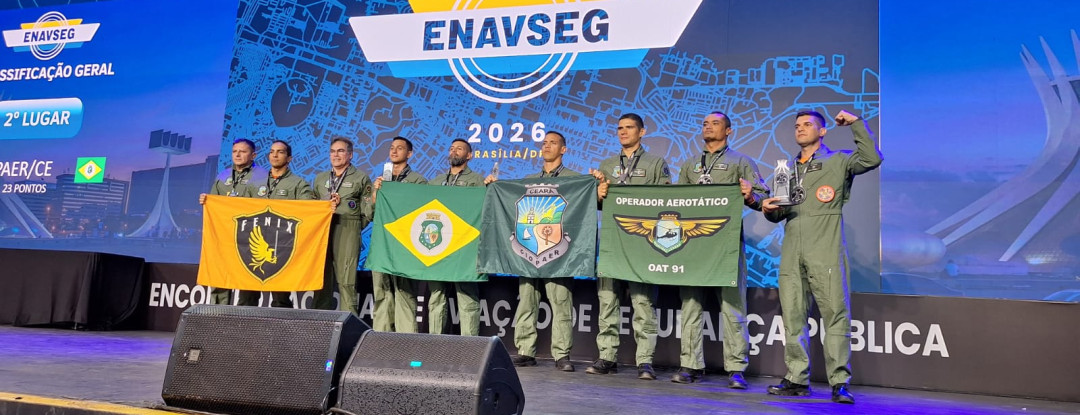 Ciopaer/SSPDS conquista o 2° lugar geral em Competição Nacional de Aviação de Segurança Pública