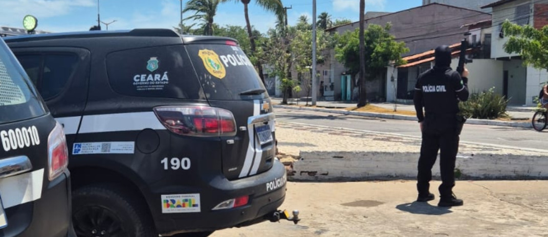 Suspeito de furtar farmácia é preso em flagrante pela PCCE em Fortaleza