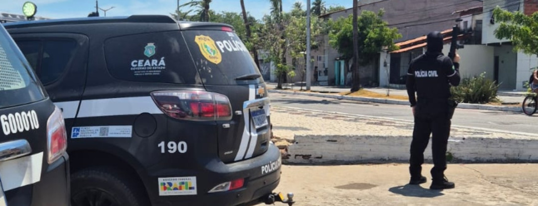 Suspeito de furtar farmácia é preso em flagrante pela PCCE em Fortaleza