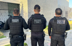 PCCE e Ficco/CE cumprem mandados contra grupo investigado por tráfico de drogas e homicídios